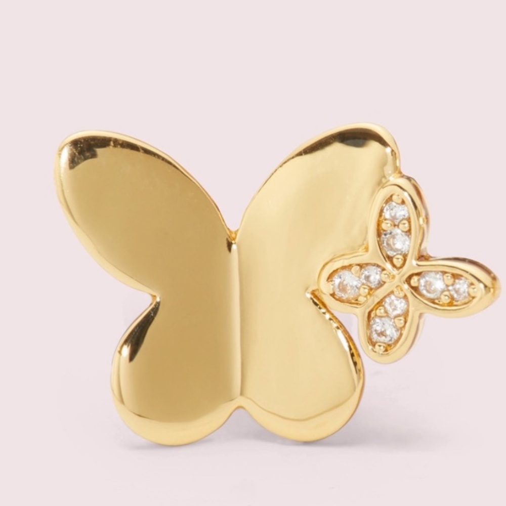 New Kate Spade in a flutter studs - Picture 3 of 10